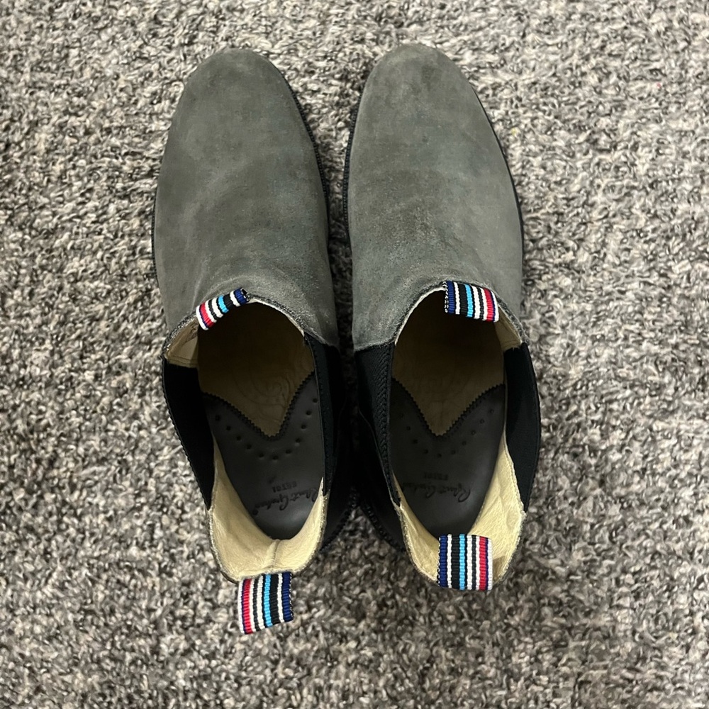 Robert graham suede grey Chelsea boots size 11 - Picture 8 of 8